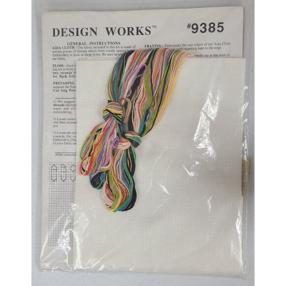 Our Family Personalized Cross Stitch Kit! 1994! GAY MARTHA ZURICH! DESIGN WORKS - Picture 7 of 7